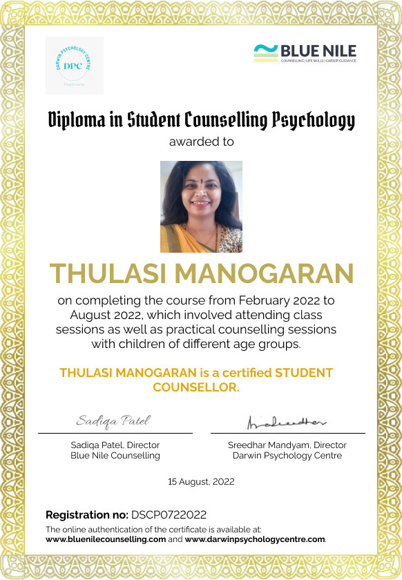 Diploma in Student Counselling Psychology