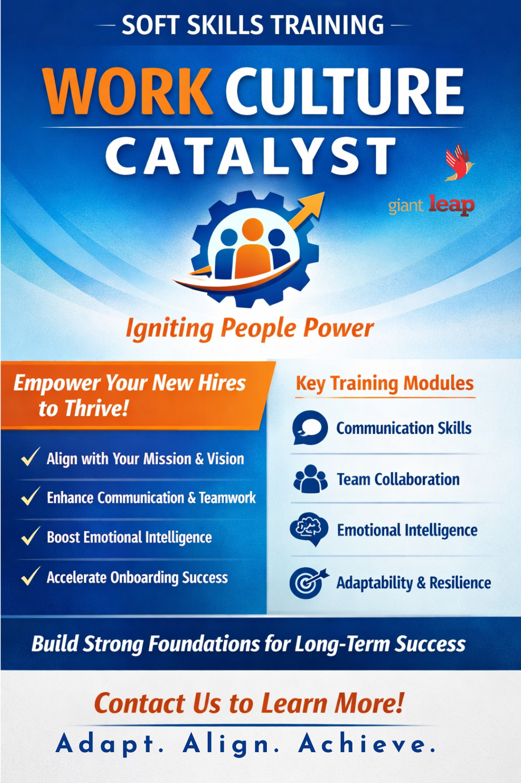 Work Culture Catalyst – New Recruits