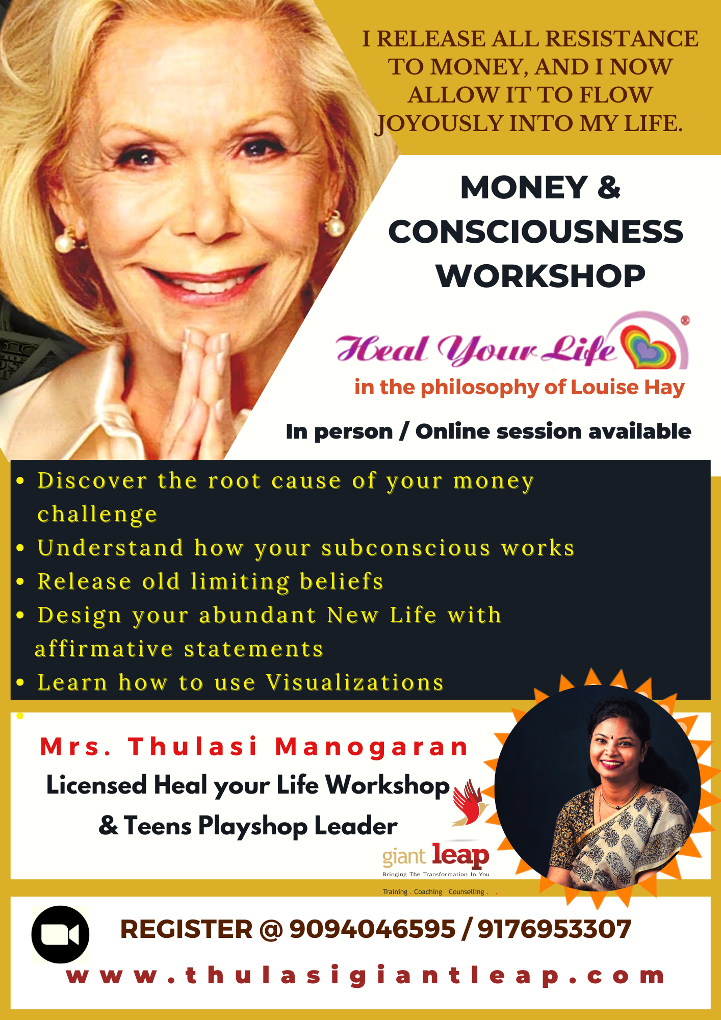 Money & Consciousness (in the philosophy of Louise Hay)
